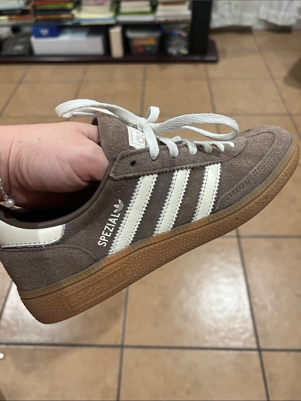 adidas handball Spezial Sneaker - Brown & White